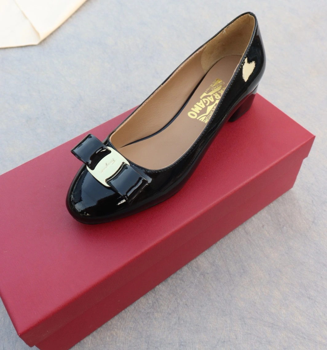 Salvatore Ferragamo Flat Shoes For Women EasyMatch 7463