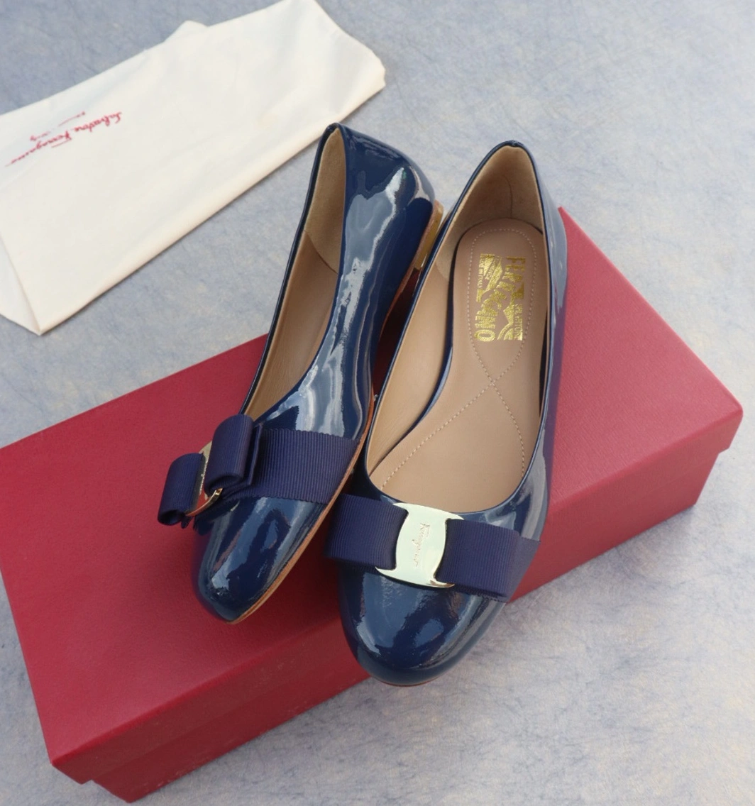 Salvatore Ferragamo Flat Shoes For Women EyeCatching 1274