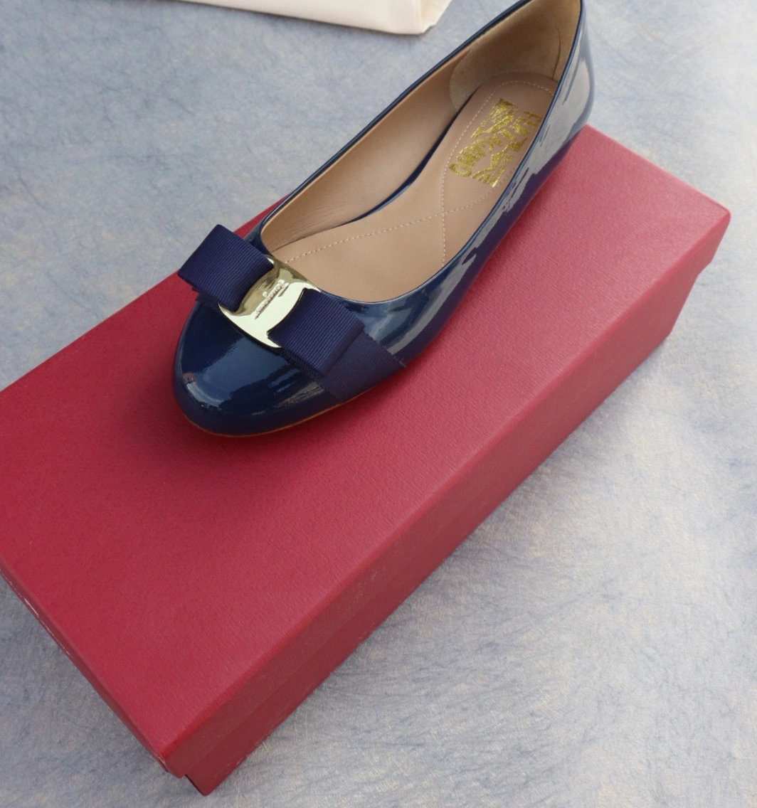 Salvatore Ferragamo Flat Shoes For Women EyeCatching 1274