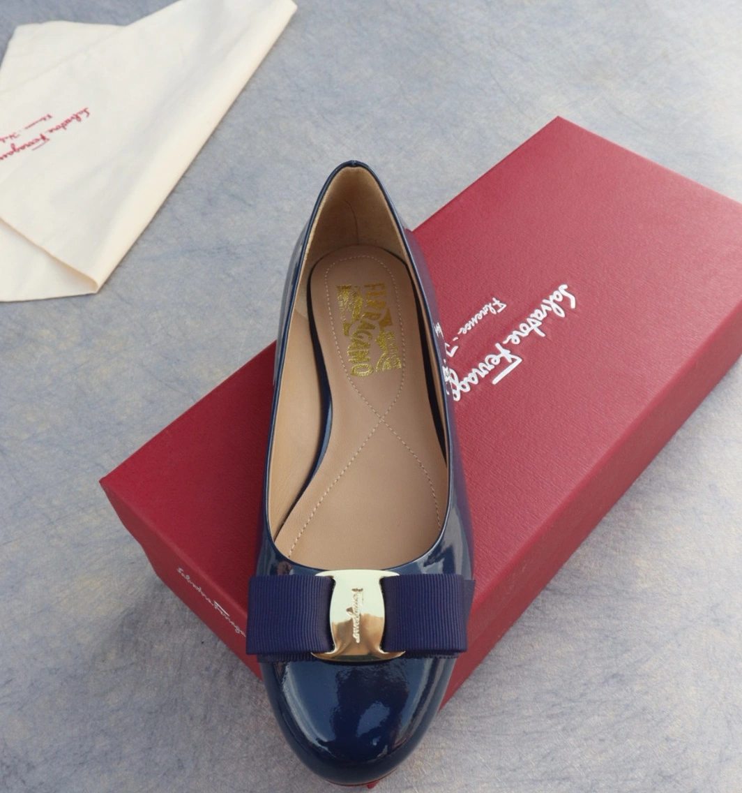 Salvatore Ferragamo Flat Shoes For Women EyeCatching 1274