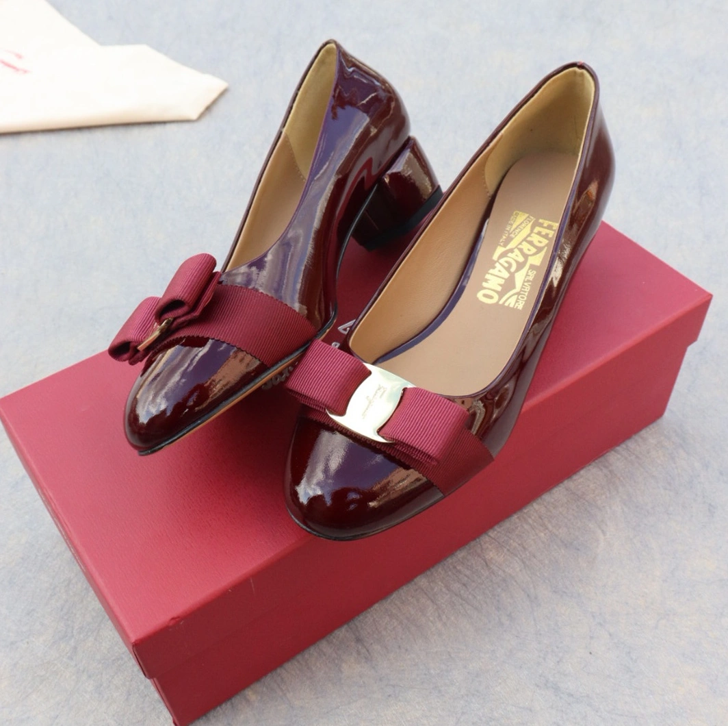 Salvatore Ferragamo Flat Shoes For Women HighQuality 7711