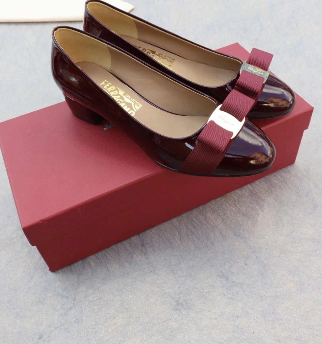 Salvatore Ferragamo Flat Shoes For Women HighQuality 7711