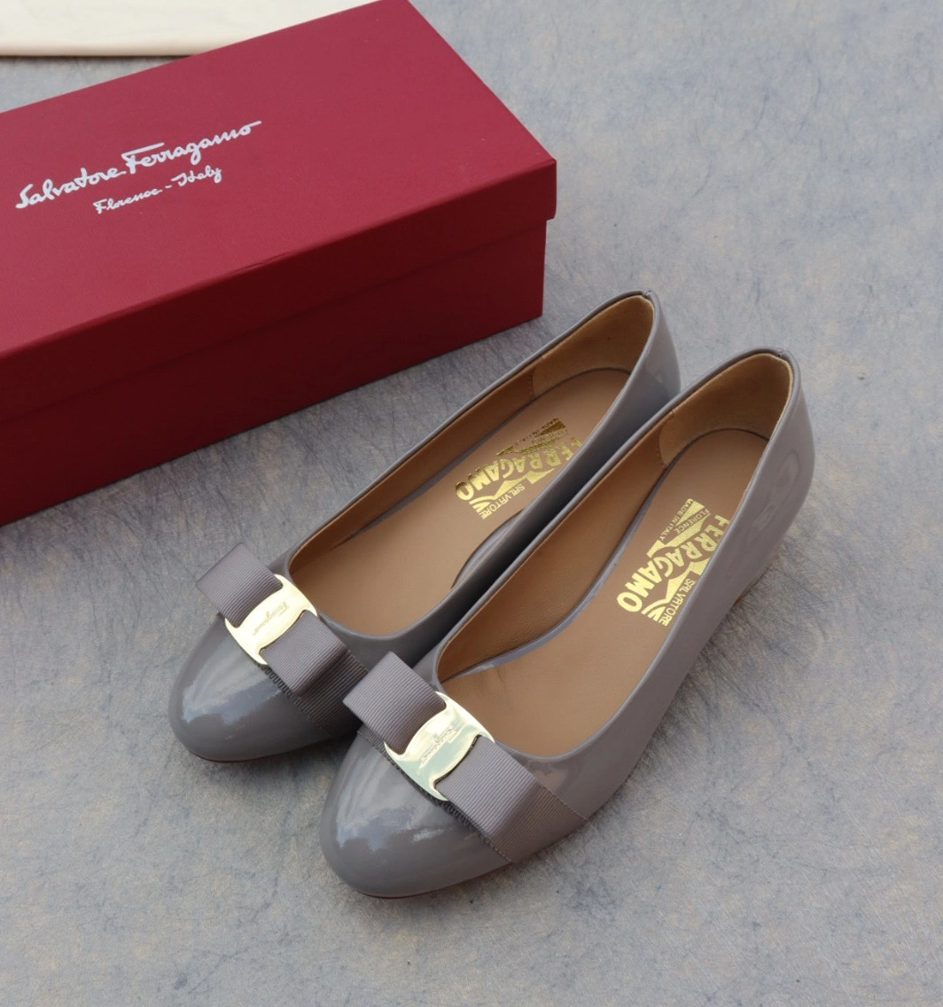 Salvatore Ferragamo Flat Shoes For Women HighQuality 7930