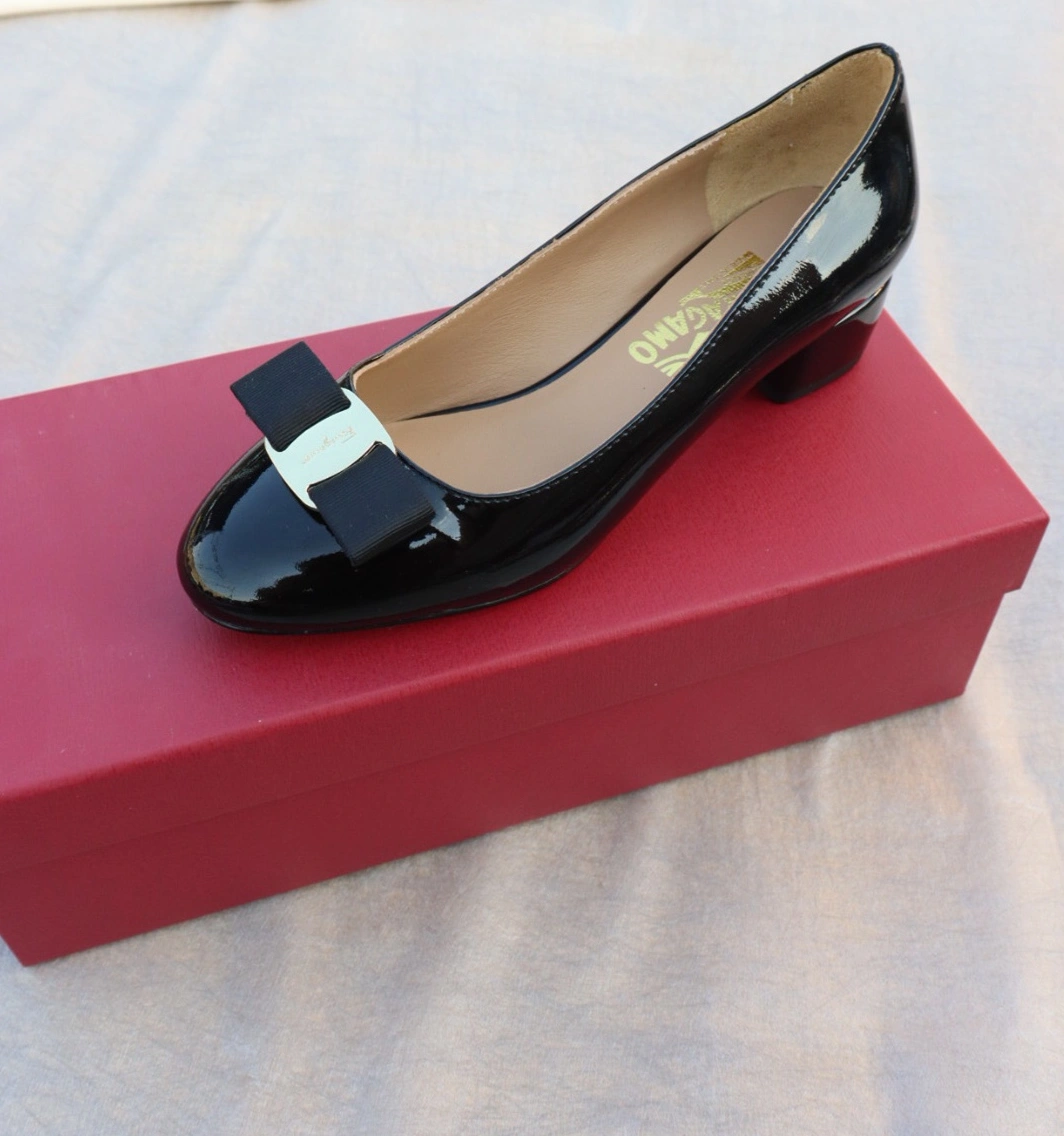 Salvatore Ferragamo Flat Shoes For Women Lightweight 7656