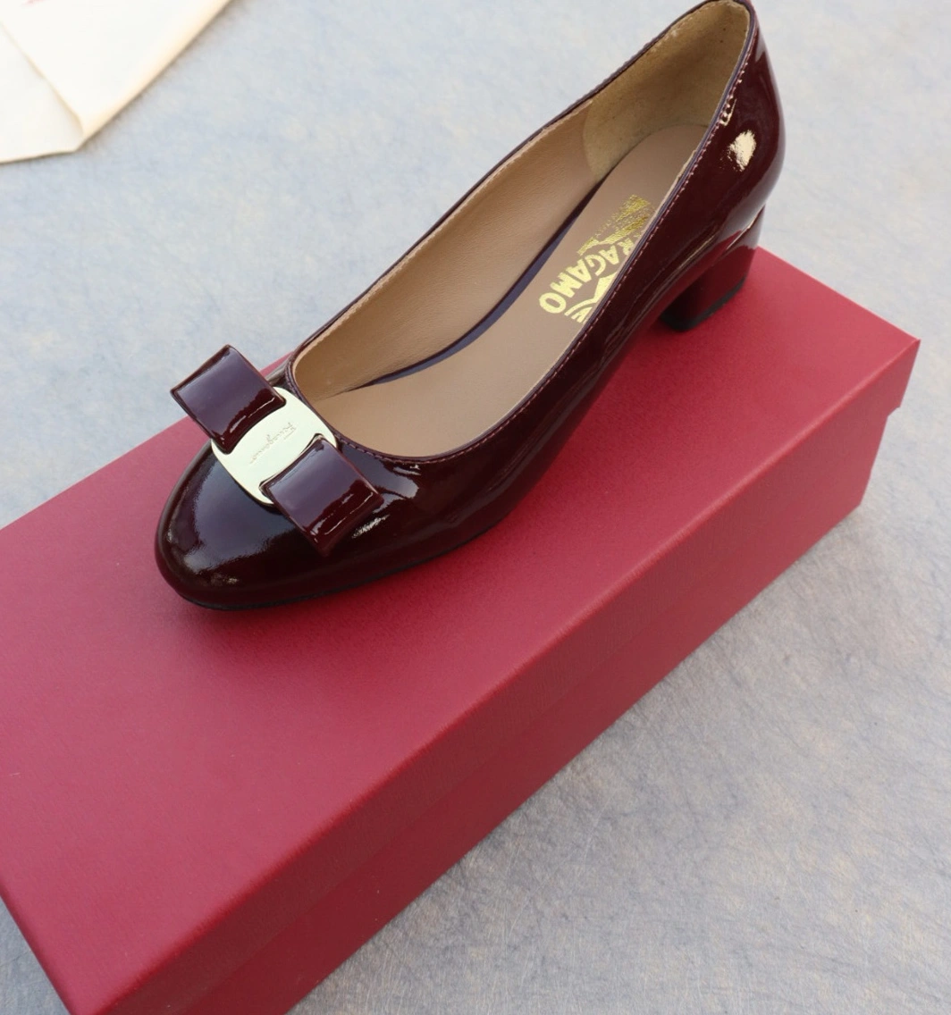 Salvatore Ferragamo Flat Shoes For Women Popular 2024