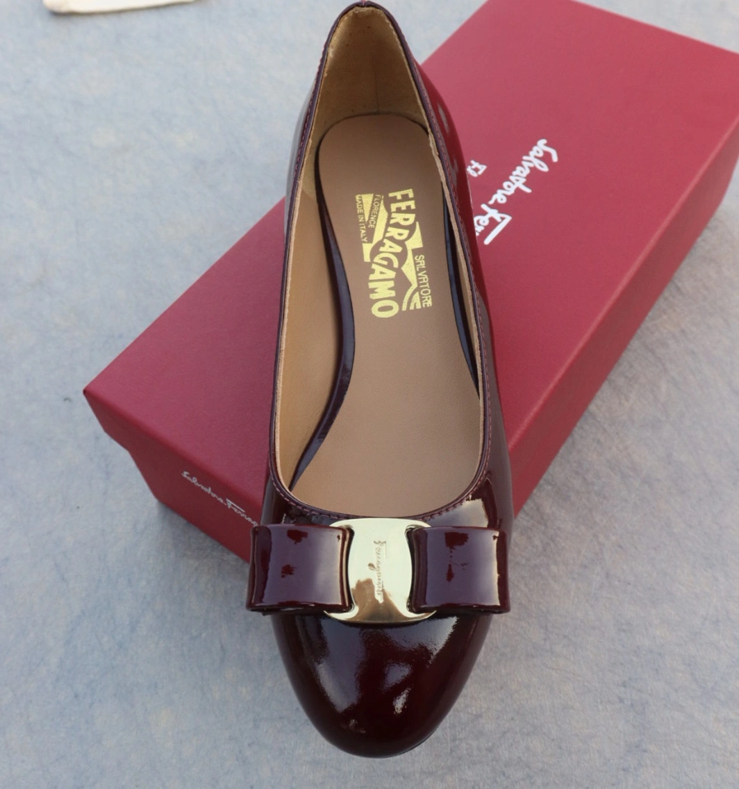 Salvatore Ferragamo Flat Shoes For Women Popular 2024
