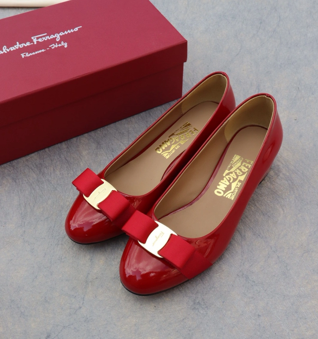 Salvatore Ferragamo Flat Shoes For Women Unique 7649