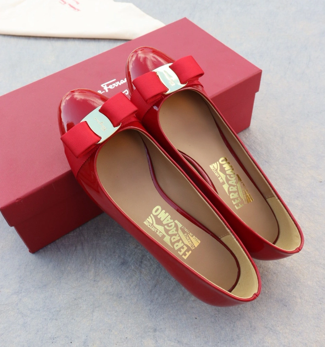 Salvatore Ferragamo Flat Shoes For Women Unique 7649