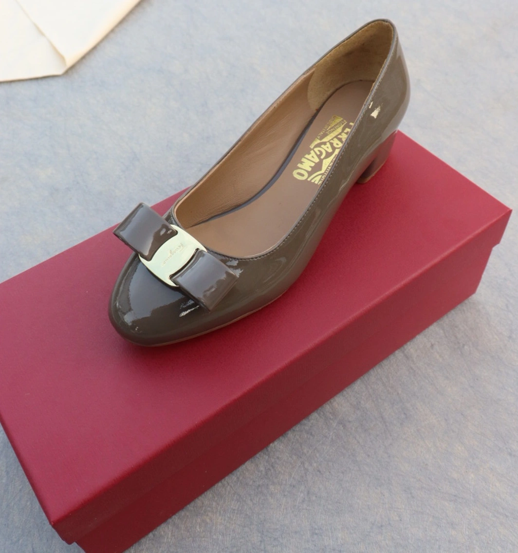 Salvatore Ferragamo Flat Shoes For Women Vibrant 7865