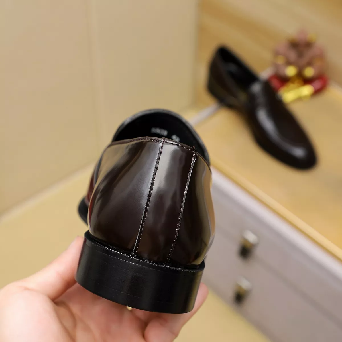 Salvatore Ferragamo Leather Shoes For Men Bold 6284