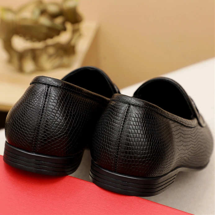Salvatore Ferragamo Leather Shoes For Men Cozy 7837