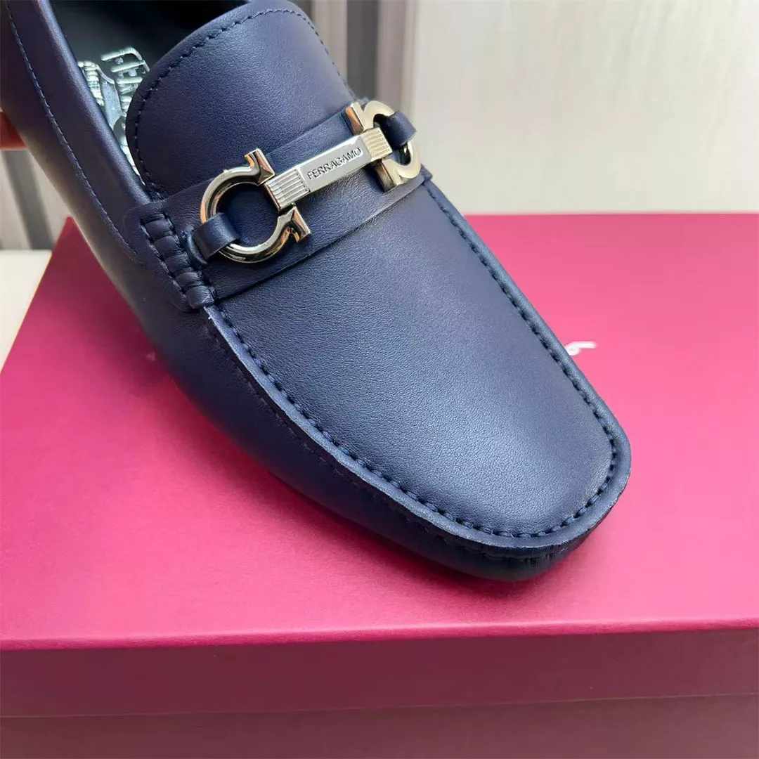 Salvatore Ferragamo Leather Shoes For Men DailyWear 4422