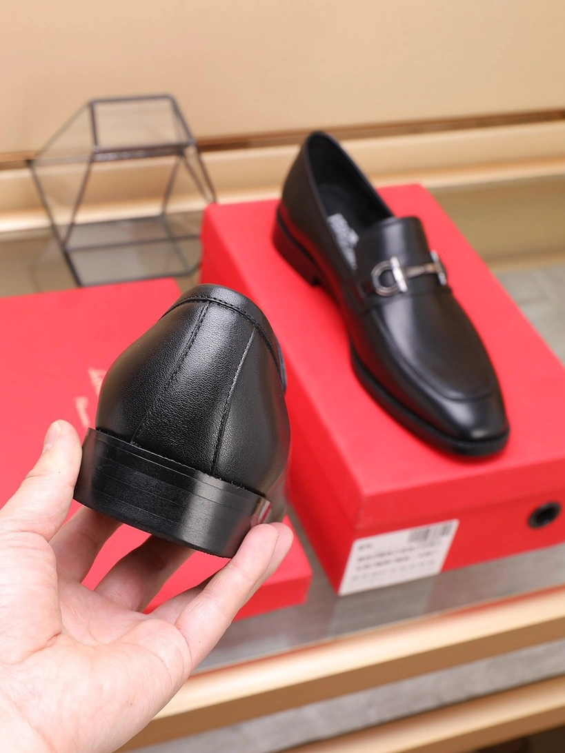 Salvatore Ferragamo Leather Shoes For Men DailyWear 6461