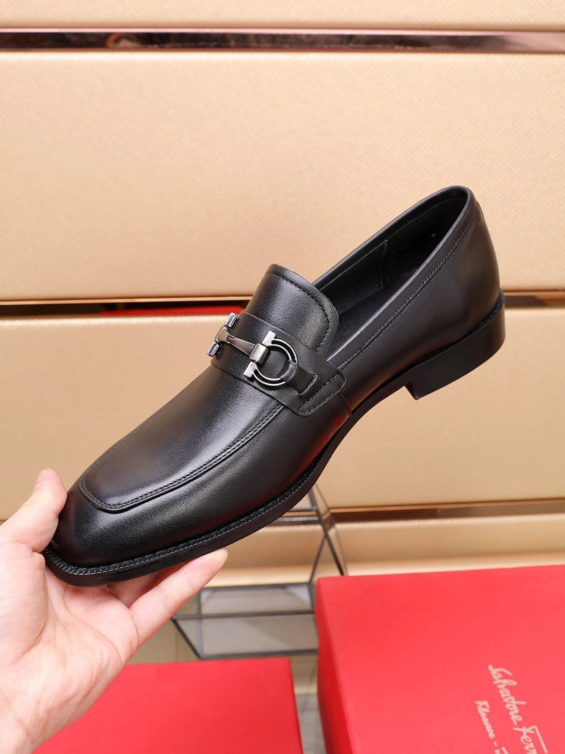 Salvatore Ferragamo Leather Shoes For Men DailyWear 6461