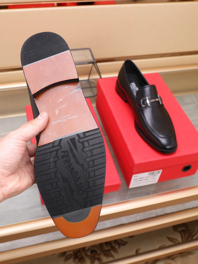 Salvatore Ferragamo Leather Shoes For Men DailyWear 6461