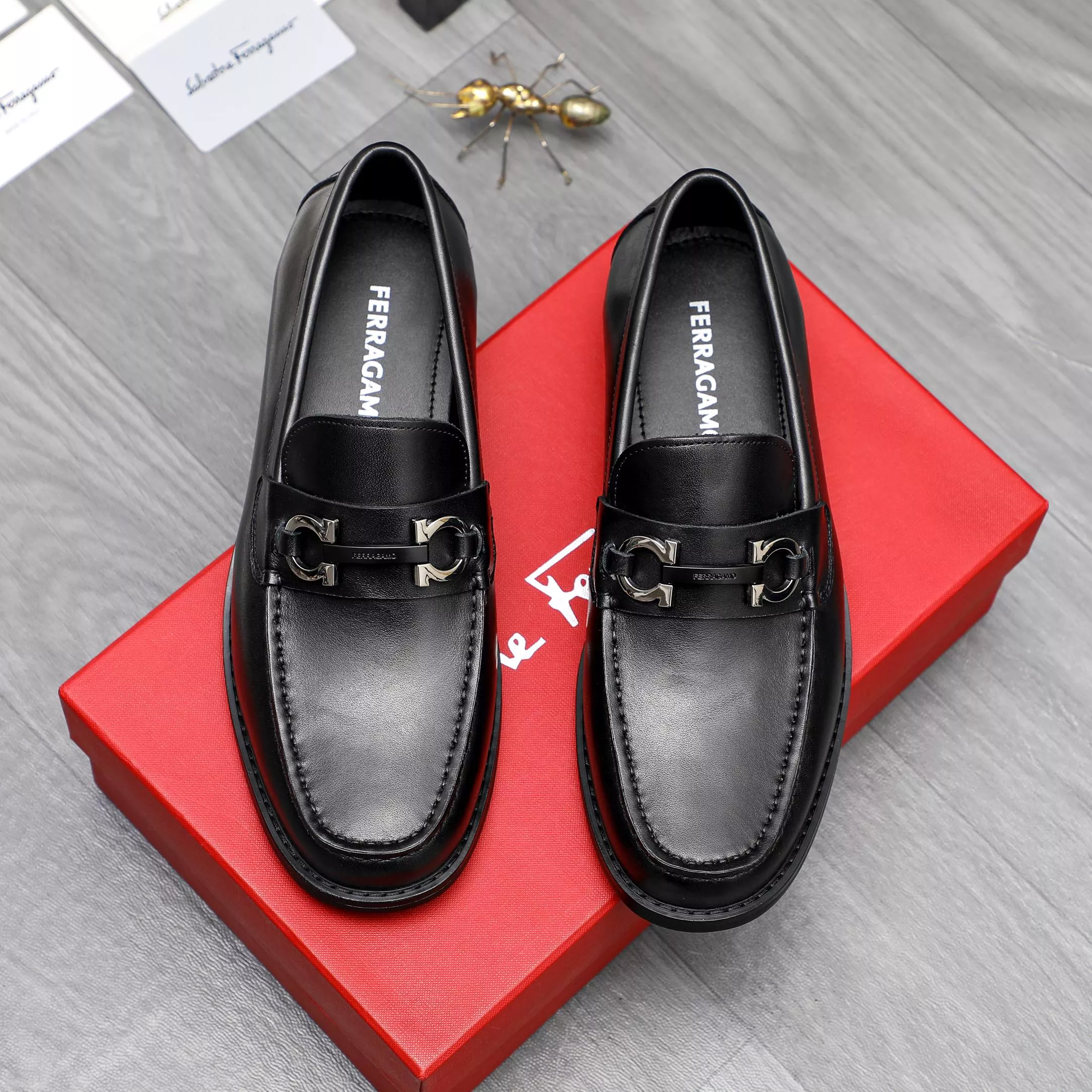 Salvatore Ferragamo Leather Shoes For Men Durable 1938