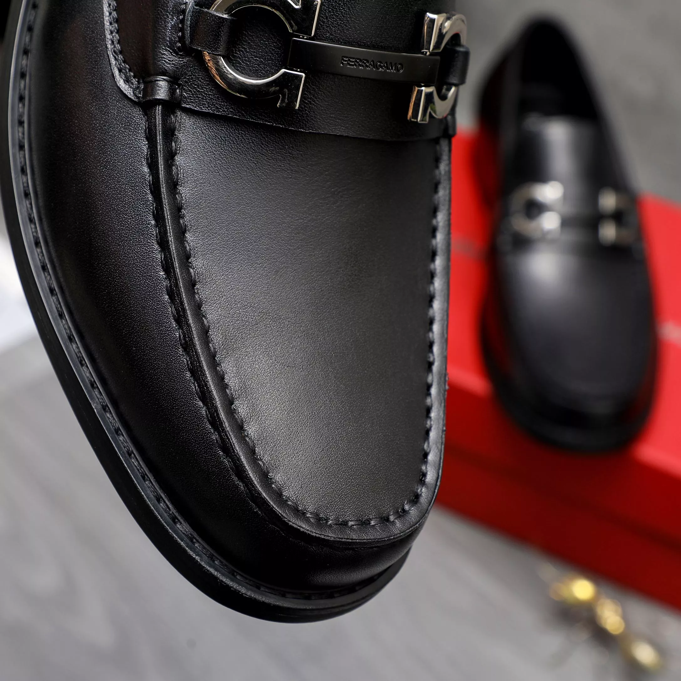 Salvatore Ferragamo Leather Shoes For Men Durable 1938