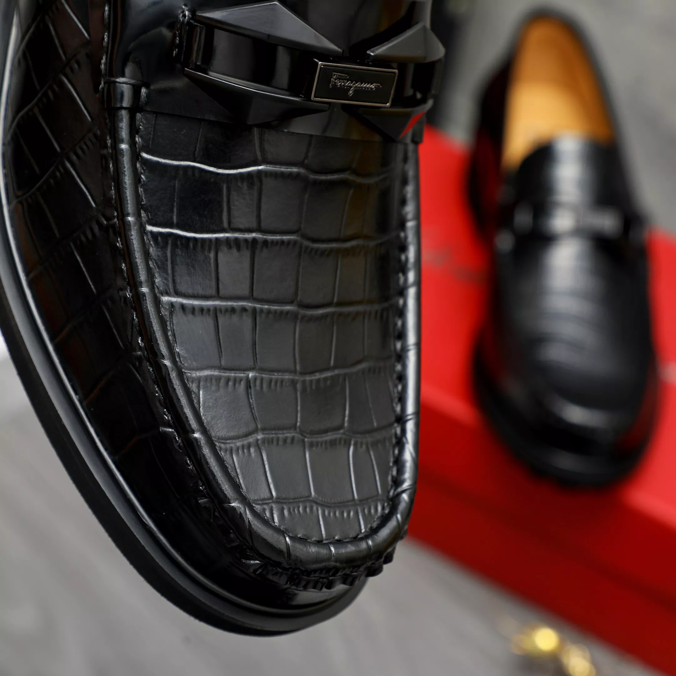 Salvatore Ferragamo Leather Shoes For Men Efficient 2937