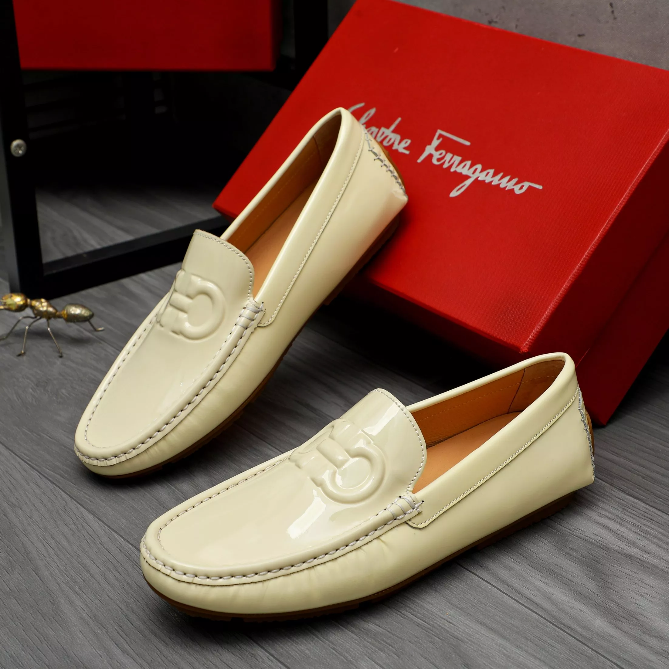 Salvatore Ferragamo Leather Shoes For Men GoAnywhere 5190