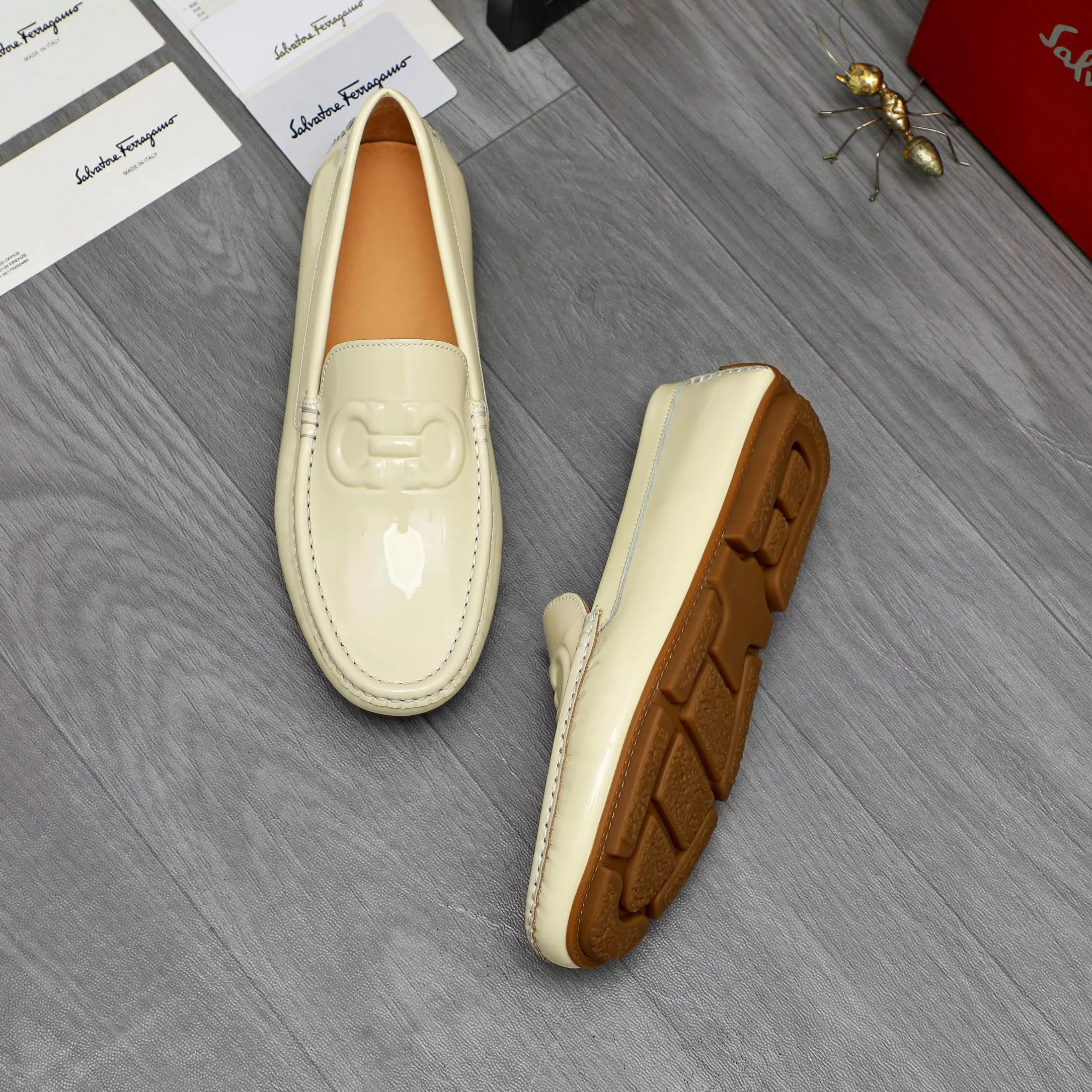Salvatore Ferragamo Leather Shoes For Men GoAnywhere 5190