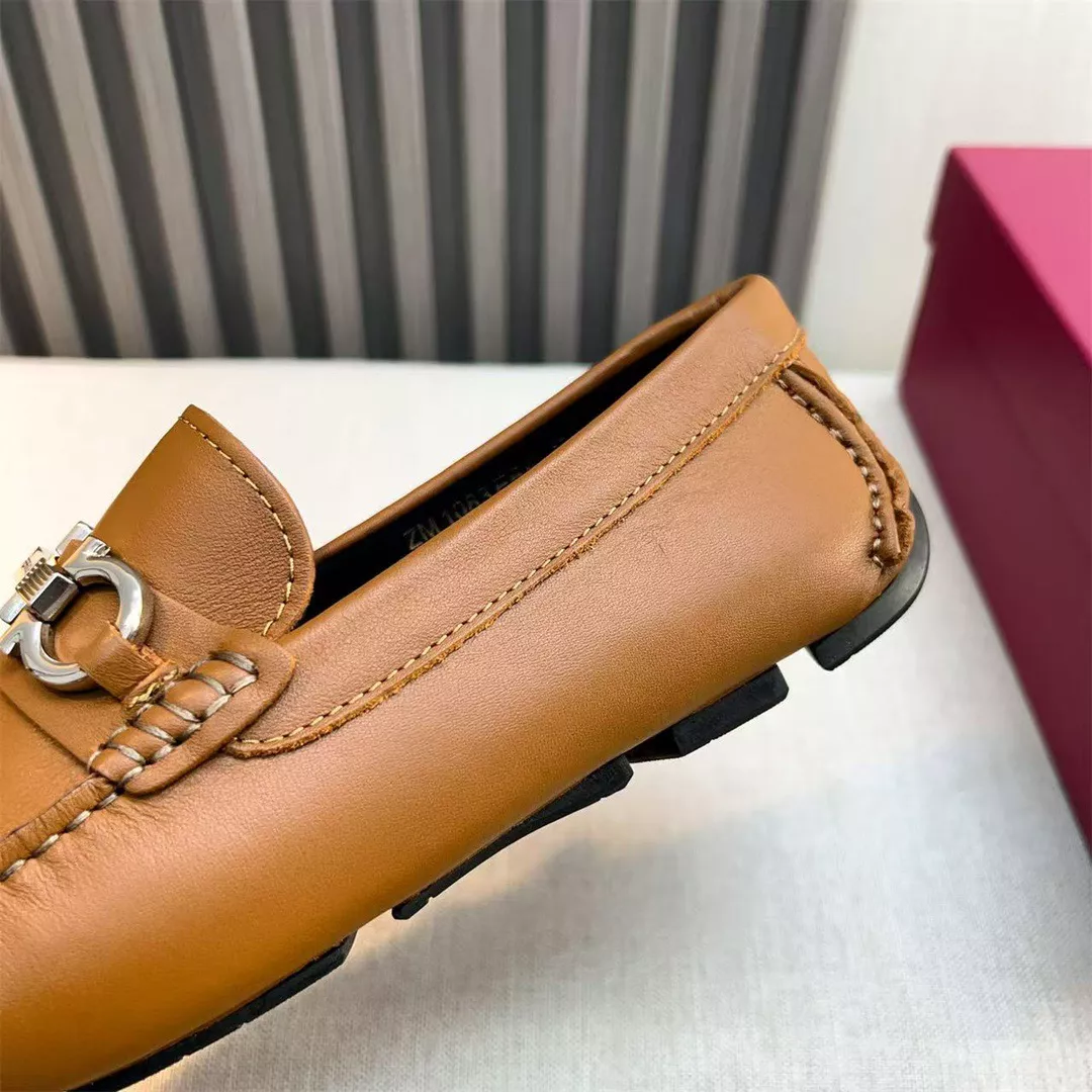 Salvatore Ferragamo Leather Shoes For Men GoodFit 3007