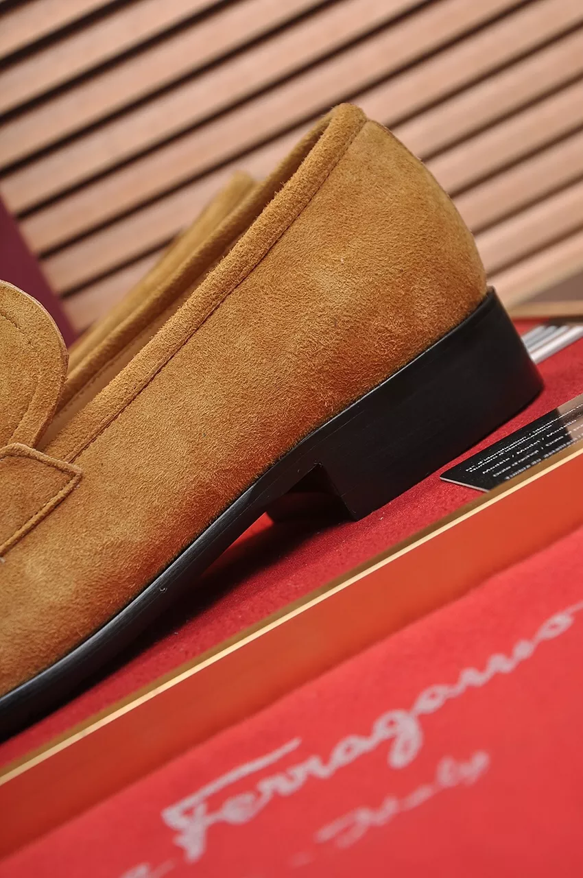 Salvatore Ferragamo Leather Shoes For Men GoodFit 7845