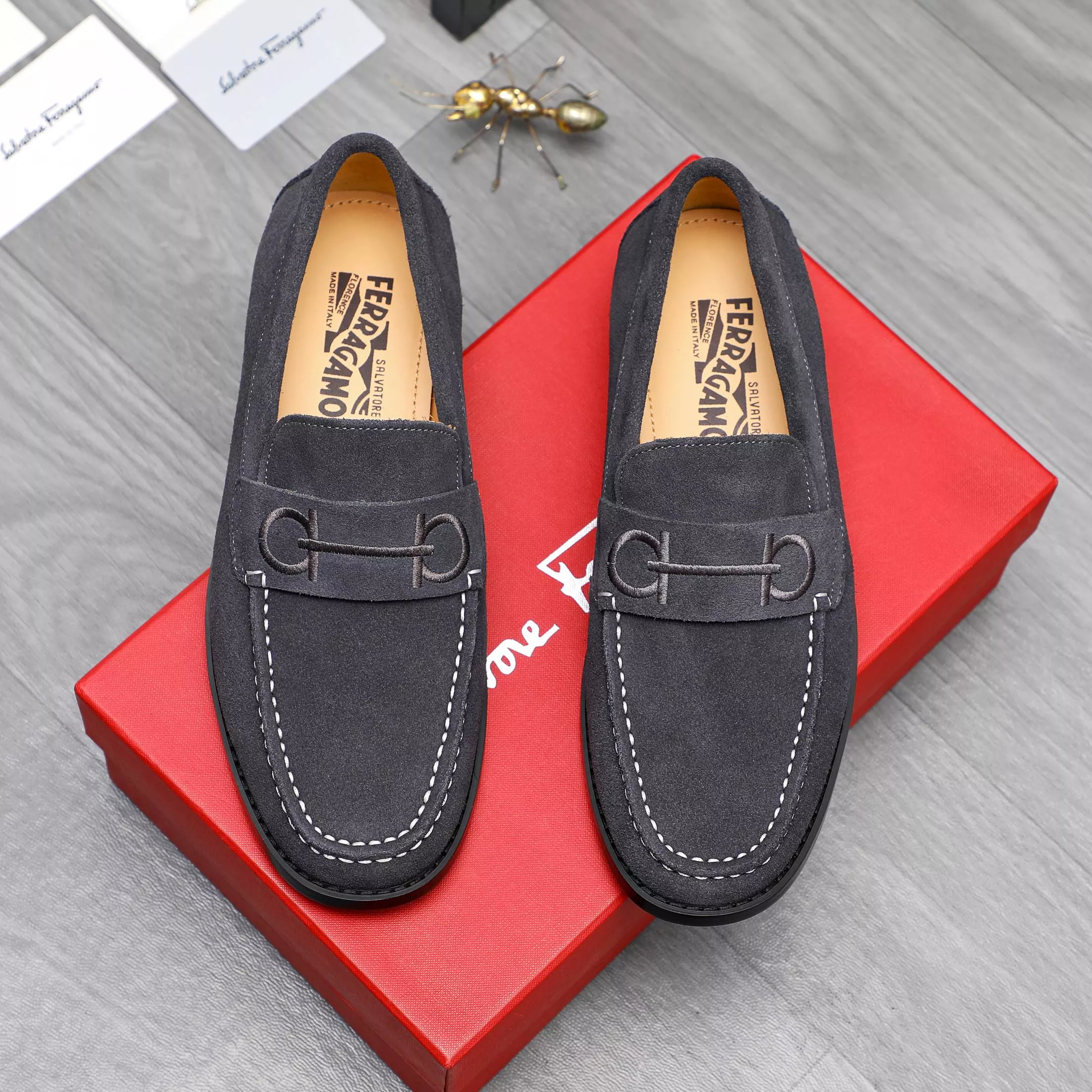 Salvatore Ferragamo Leather Shoes For Men ModernLook 1029