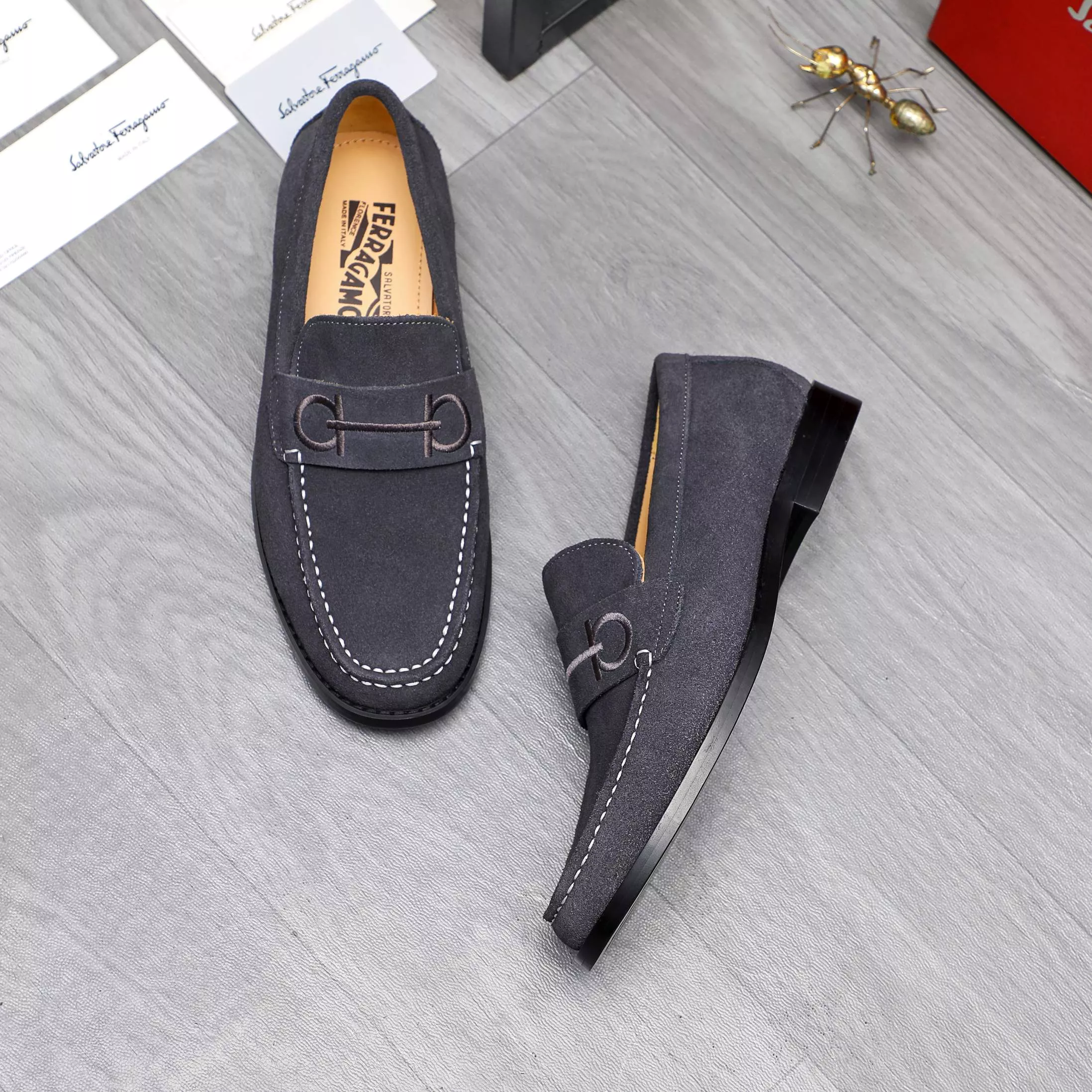 Salvatore Ferragamo Leather Shoes For Men ModernLook 1029