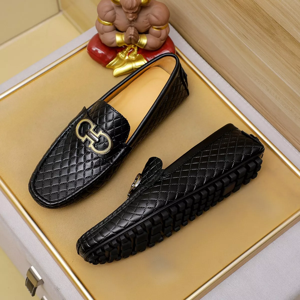 Salvatore Ferragamo Leather Shoes For Men ModernLook 4319