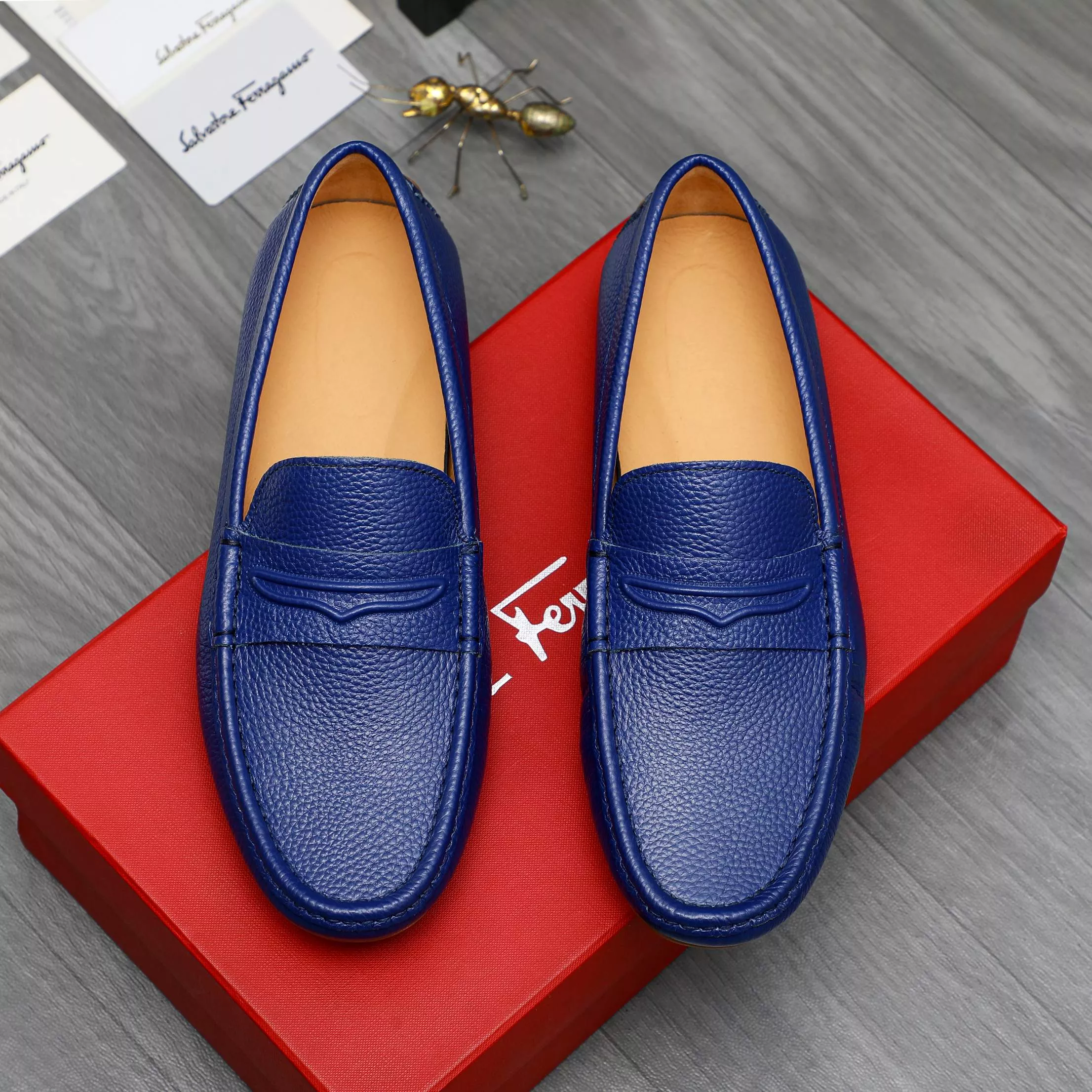 Salvatore Ferragamo Leather Shoes For Men ModernLook 7192
