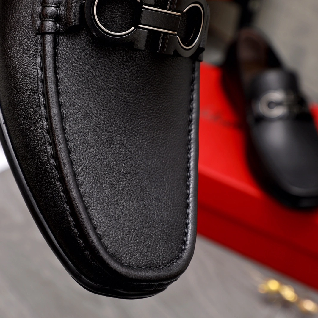 Salvatore Ferragamo Leather Shoes For Men NewStyle 1570