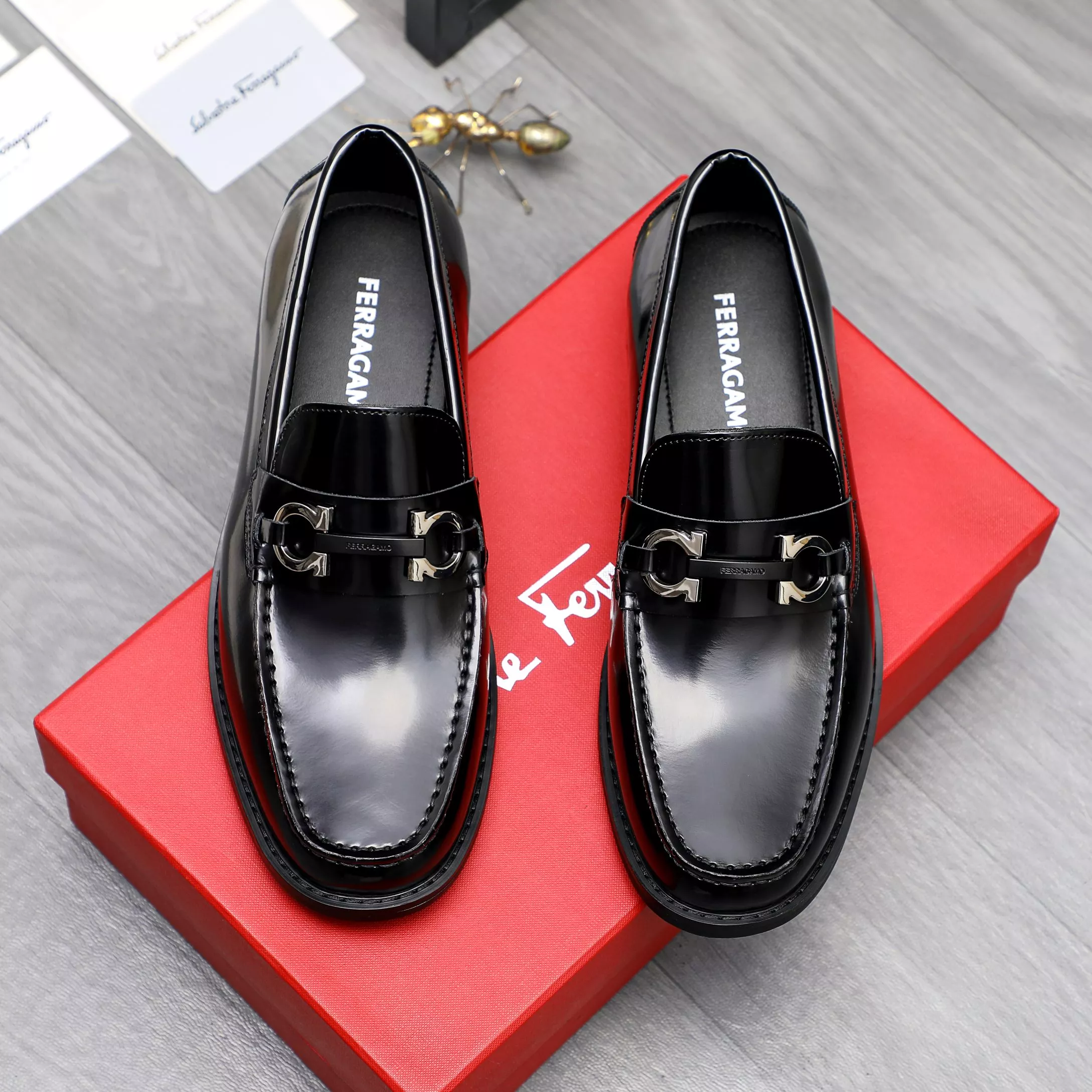 Salvatore Ferragamo Leather Shoes For Men Reliable 2062