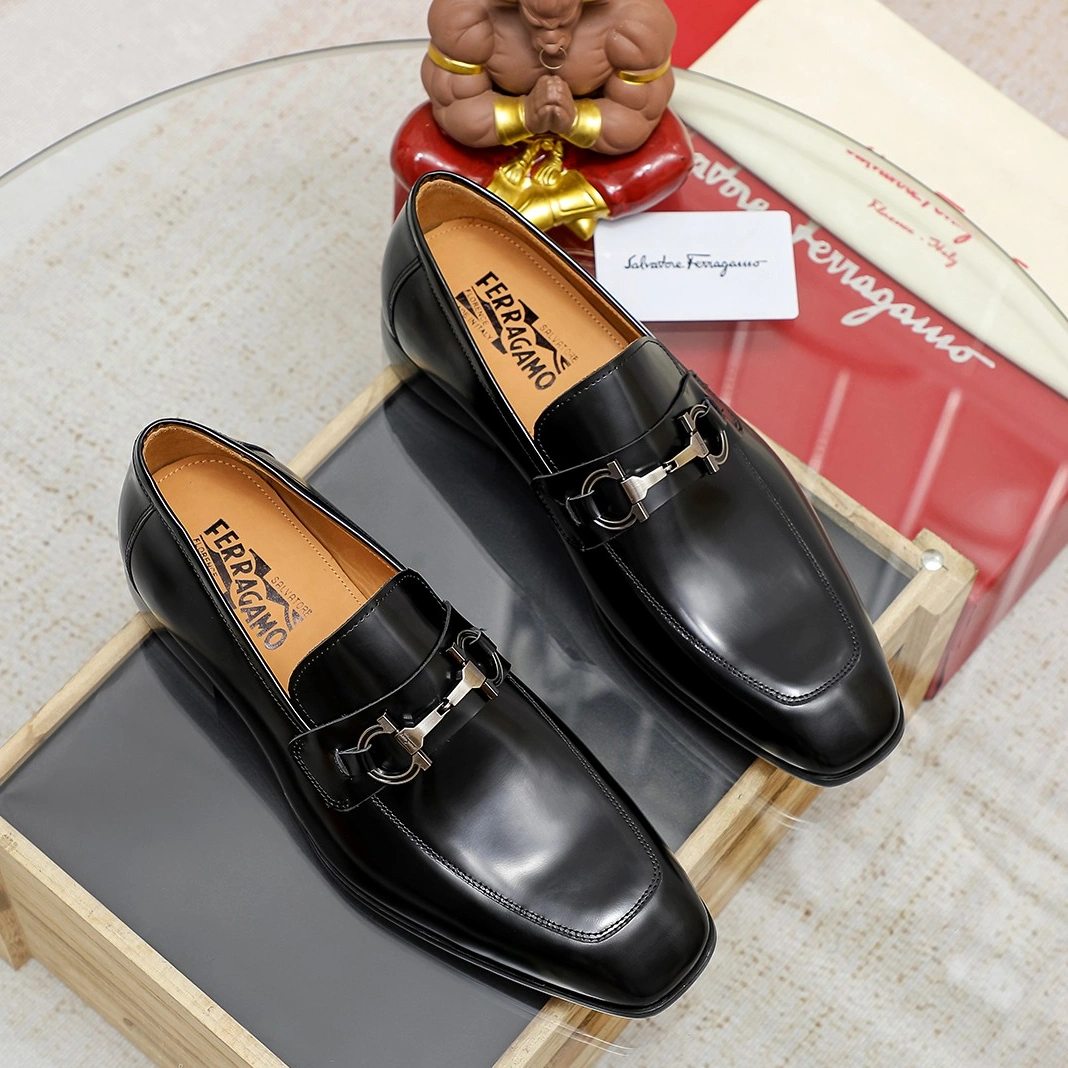 Salvatore Ferragamo Leather Shoes For Men SmartChoice 2963