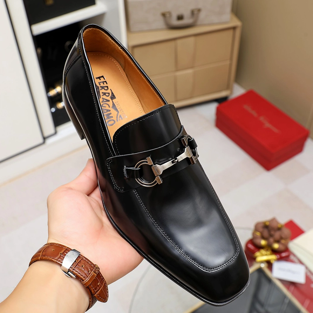 Salvatore Ferragamo Leather Shoes For Men SmartChoice 2963