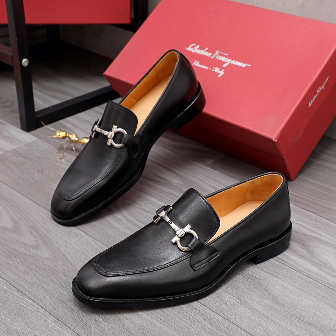 Salvatore Ferragamo Leather Shoes For Men Soft 1190