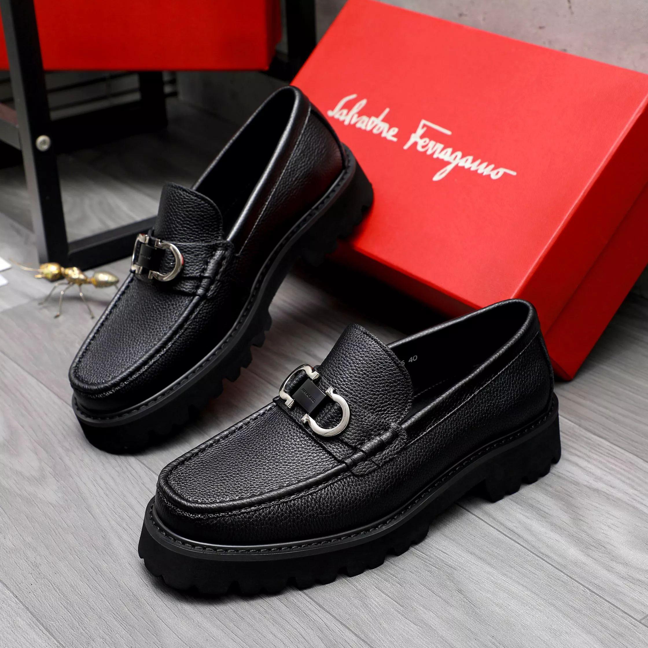 Salvatore Ferragamo Leather Shoes For Men Soft 1914