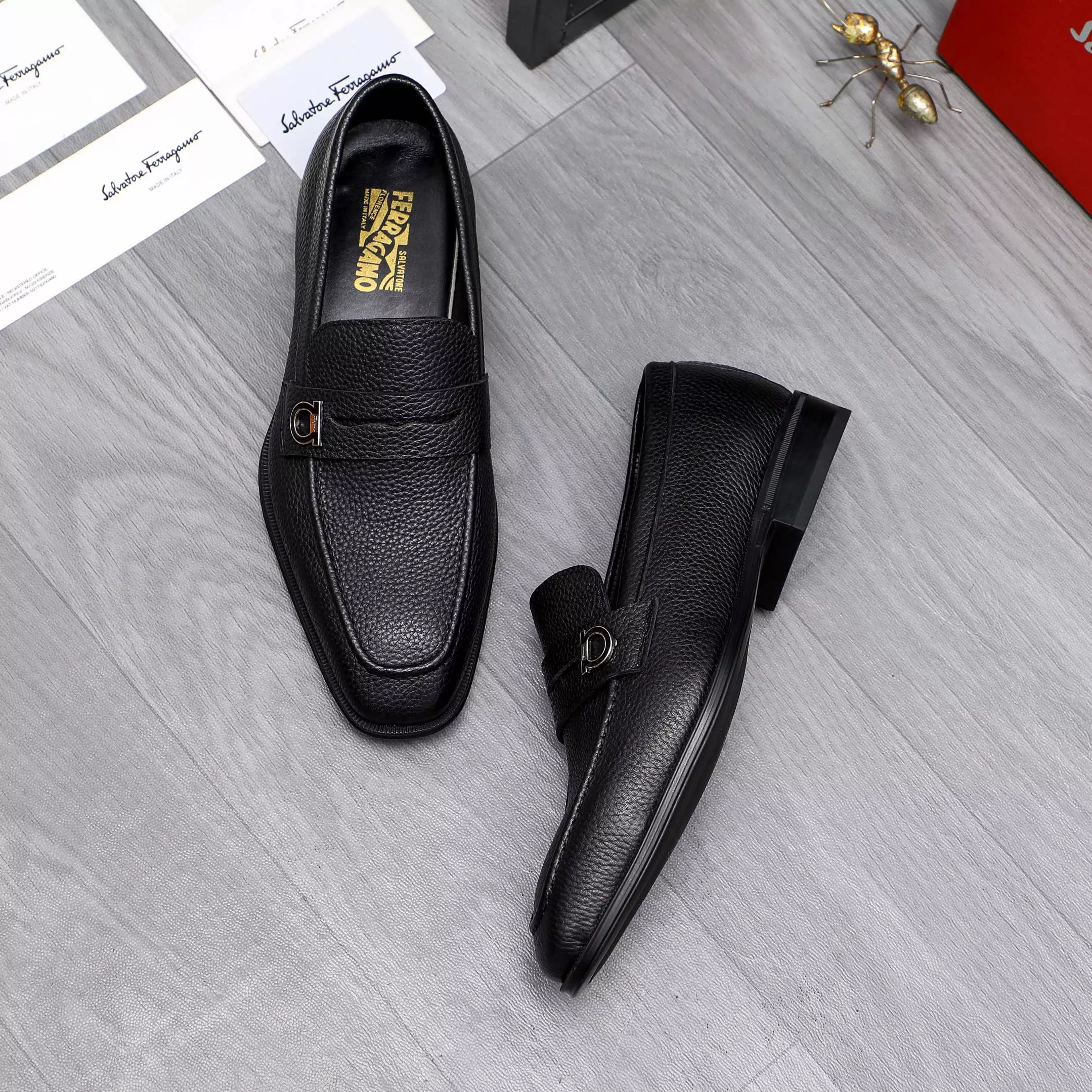 Salvatore Ferragamo Leather Shoes For Men SportInspired 8890