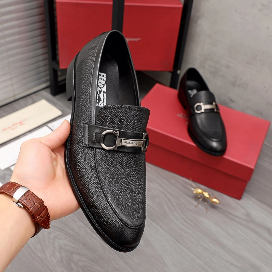 Salvatore Ferragamo Leather Shoes For Men TopPick 1475