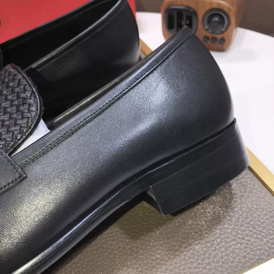 Salvatore Ferragamo Leather Shoes For Men Trendy 5728