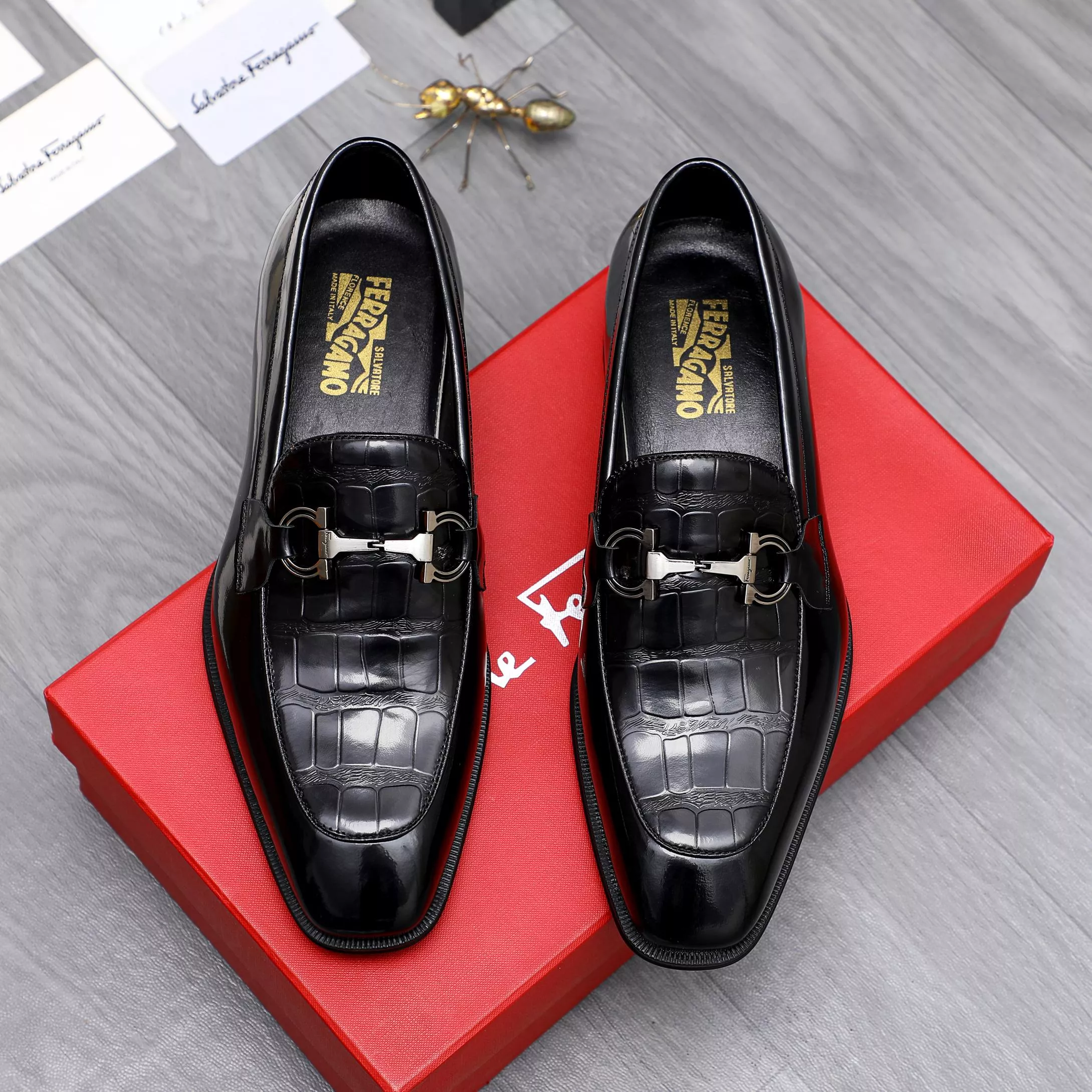 Salvatore Ferragamo Leather Shoes For Men WellDesigned 2211