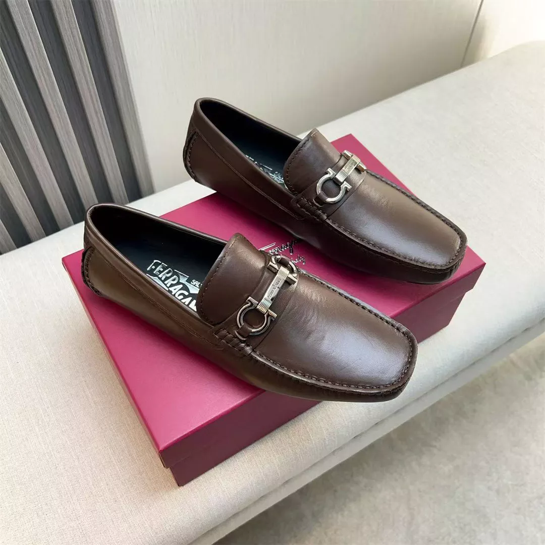 Salvatore Ferragamo Leather Shoes For Men WellDesigned 3072