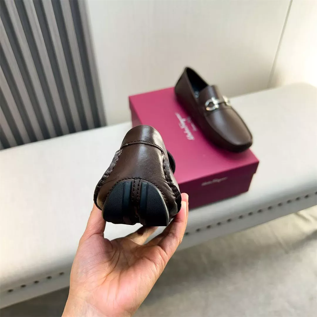 Salvatore Ferragamo Leather Shoes For Men WellDesigned 3072