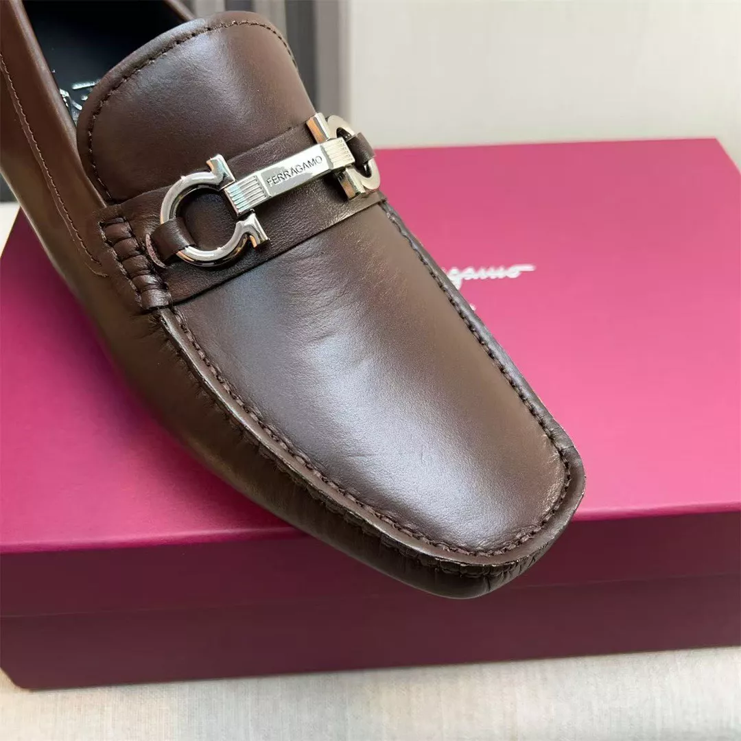 Salvatore Ferragamo Leather Shoes For Men WellDesigned 3072