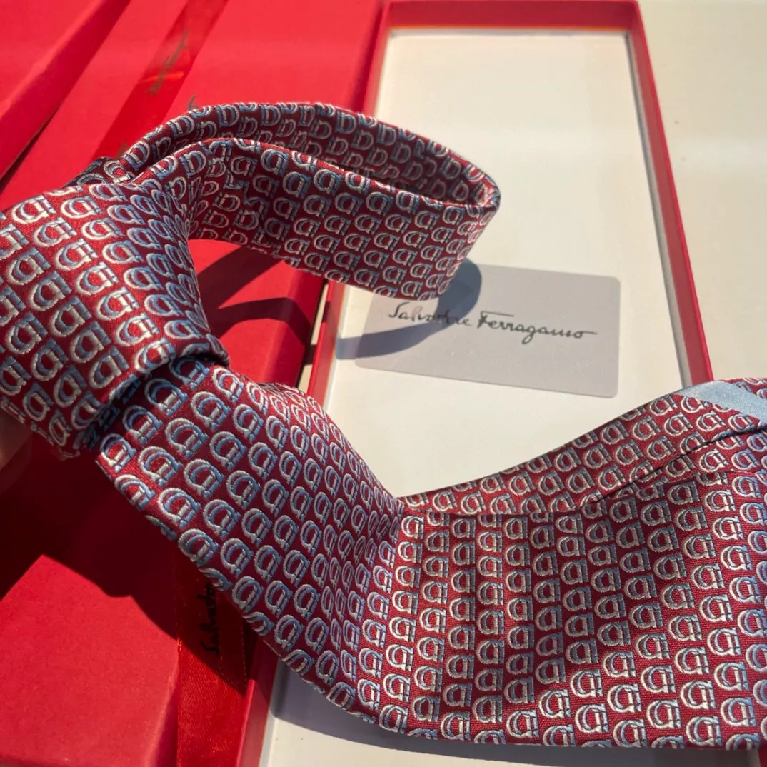 Salvatore Ferragamo Necktie Fashionable 6131