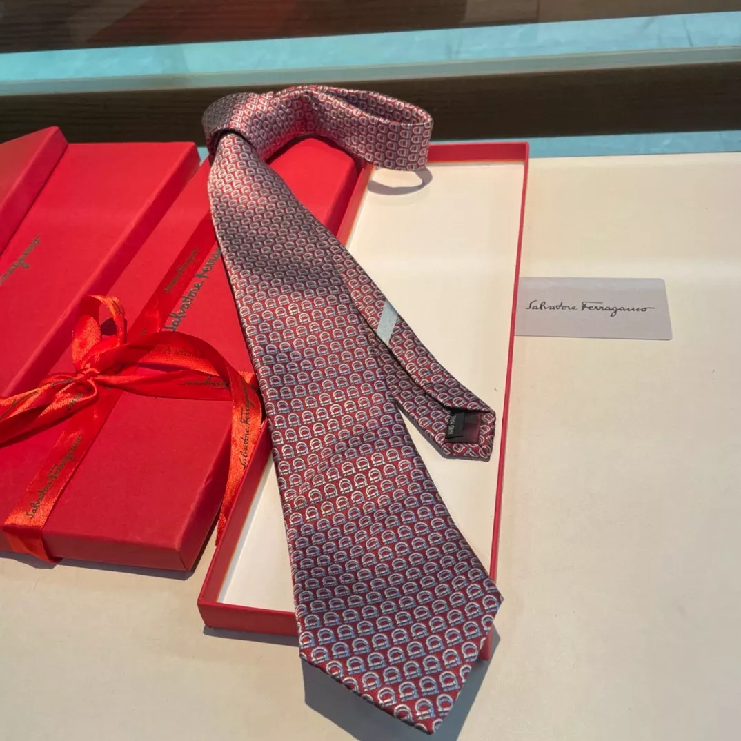 Salvatore Ferragamo Necktie Fashionable 6131