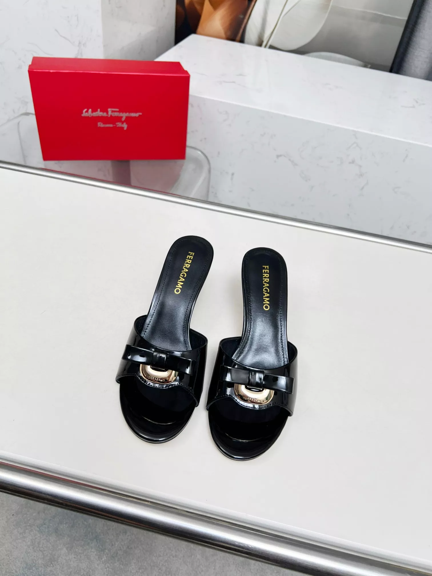 Salvatore Ferragamo Slippers For Women Cozy 9856