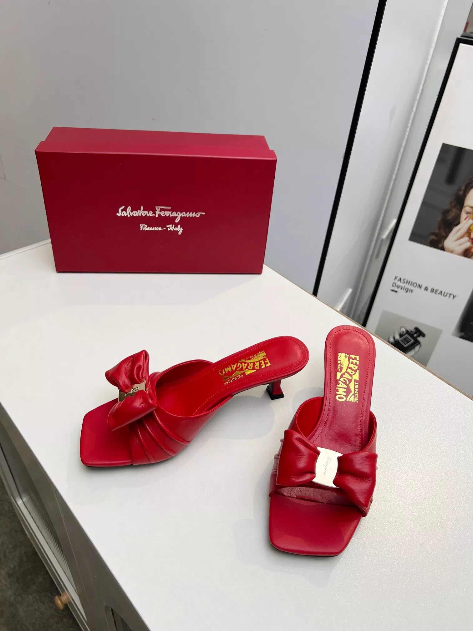 Salvatore Ferragamo Slippers For Women Fashionable 5064