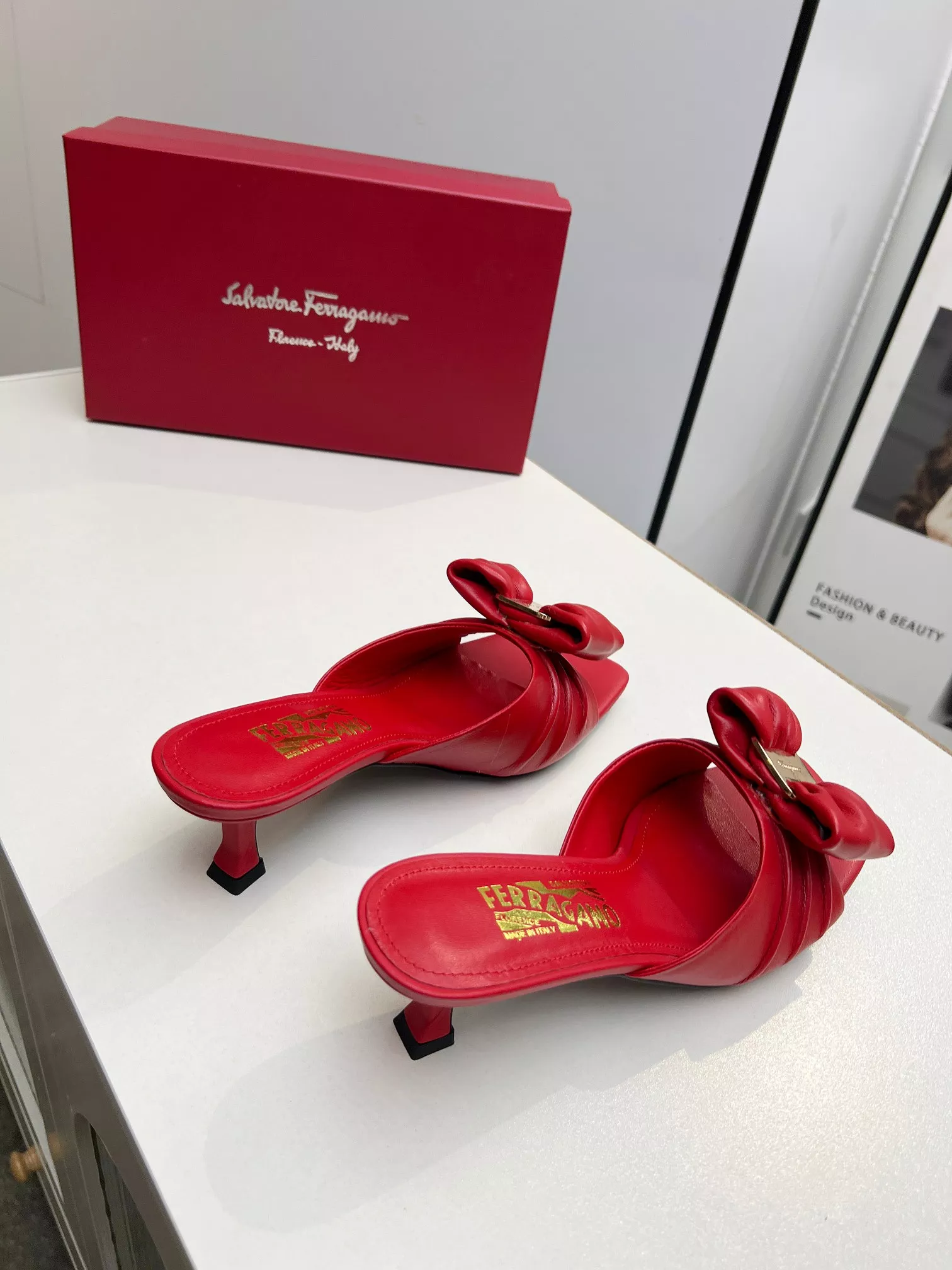Salvatore Ferragamo Slippers For Women Fashionable 5064