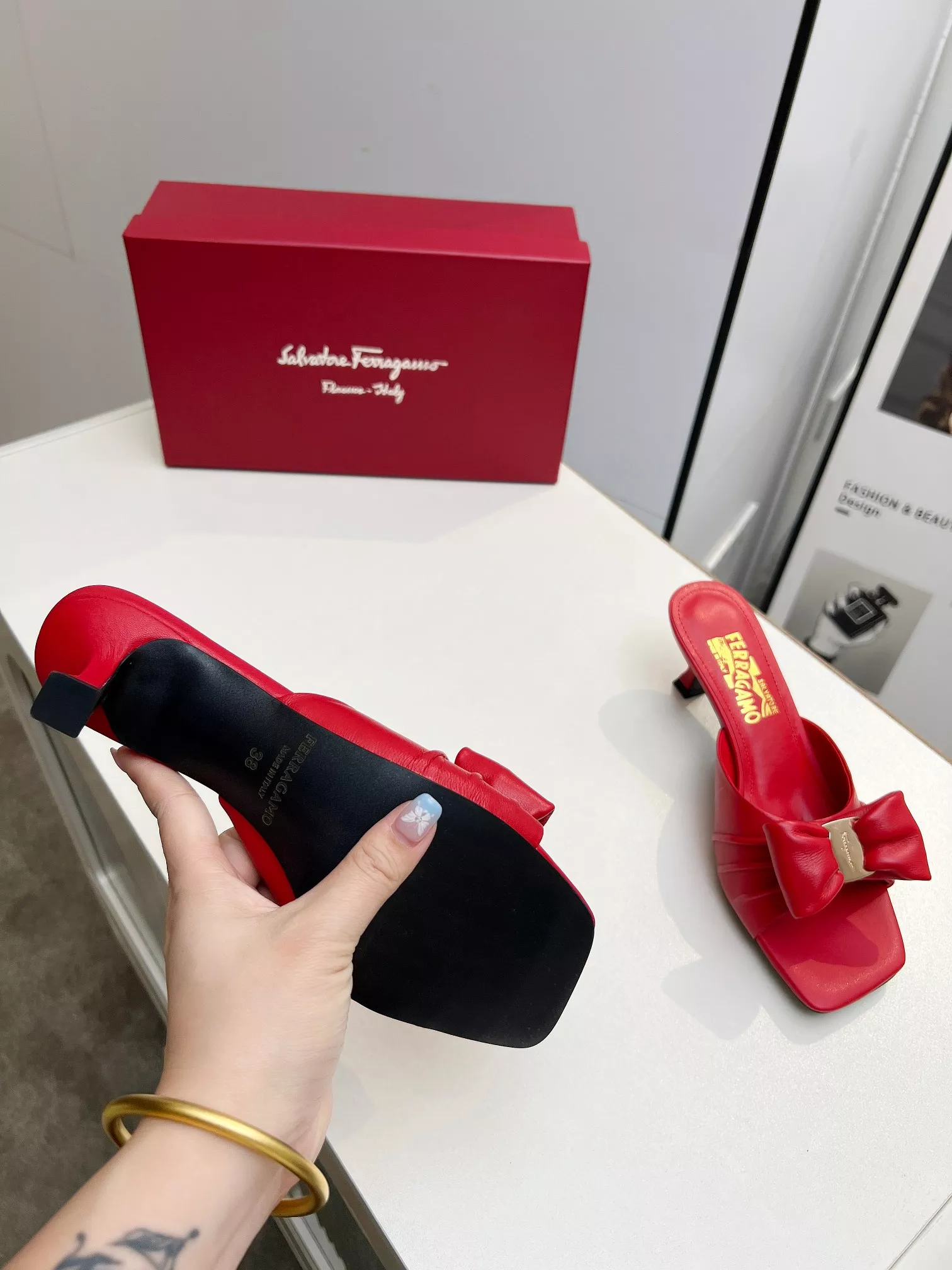 Salvatore Ferragamo Slippers For Women Fashionable 5064