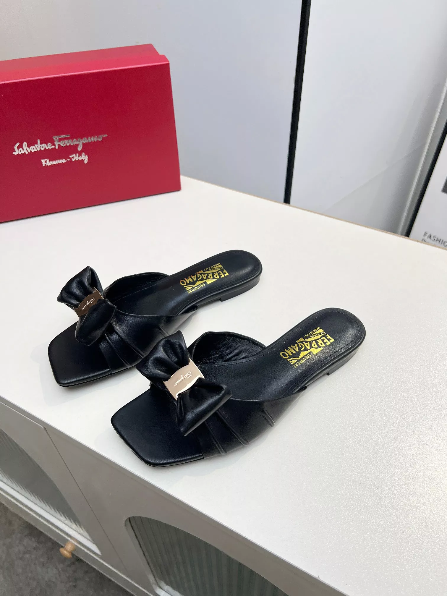 Salvatore Ferragamo Slippers For Women GoAnywhere 8295